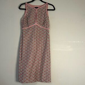 Tocca Vintage Silk Keyhole Dress